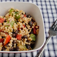 Permalink to: Israeli Couscous Salad with Cilantro Lime Dressing israeli couscous