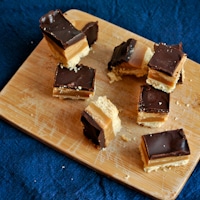 Permalink to: Chocolate Caramel Shortbread Bars chocolate caramel shortbreads thumb