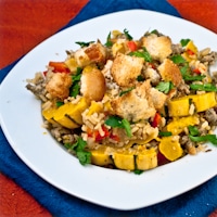 Permalink to: Lazy Girl's Sausage Stuffed Squash unstuffed-squash-thumb