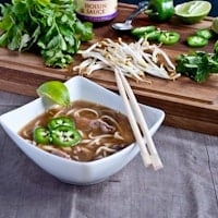 Permalink to: Pho Bo (Vietnamese Beef and Noodle Soup) for #SundaySupper Pho thumb