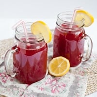 Permalink to: Raspberry Cordial from Anne of Green Gables #SundaySupper rapberry cordial thumb