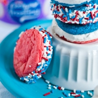 Permalink to: Red, White, and Blue Whoopie Pies for the Fourth of July red white blue whoopie pies thumb