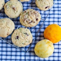 Permalink to: Citrusy Zucchini Muffins + King Arthur Flour Cookbook Giveaway! zucchini muffins thumb