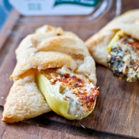 Permalink to: Crescent Wrapped Jalapeno and Artichoke Dip Stuffed Peppers stuffed pepper thumb