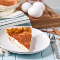 Permalink to: Mom's Custard Pie #SundaySupper custard thumb