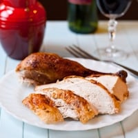 Permalink to: Simple Garlic and Herb Roasted Turkey turkey200
