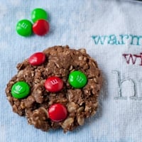 Permalink to: Chocolate Christmas Monster Cookies choc monster thumb