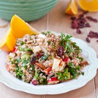 Permalink to: Powerhouse Bulgur Salad with Orange Vinaigrette bulgur salad 200