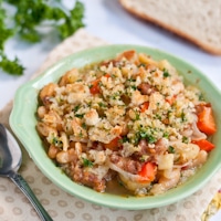 Permalink to: Cozy Cassoulet with Garlic Breadcrumb Topping cassoulet thumb
