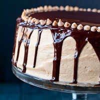 Permalink to: 4 Layer Chocolate Brownie Cake with Peanut Butter Frosting and Chocolate Ganache chocolate-peanut-butter-cake-thumb