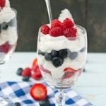 Permalink to: Red, White, and Blue Berry Angel Food Cake Parfaits #SundaySupper Fourth-of-July-Berry-Angel-Food-Cake-Parfait-thumb