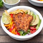 Permalink to: Fish Taco Salads with Sriracha Lime Dressing fish-taco-salad-thumb-4